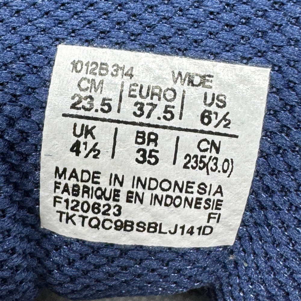 Asics Gel-Venture 9 Running Shoes‎ Blue Pink Trail Shoes Sneakers Women's 6.5 - Picture 11 of 12